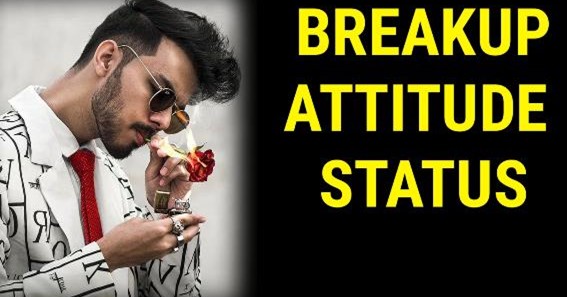Breakup Attitude status | Attitude breakup status in hindi