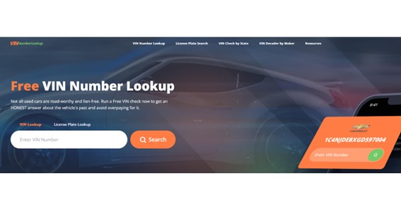 An Overview of VIN NumberLookup: Free VIN Check & Vehicle History Report Online