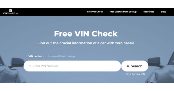 An in-Depth Review of VIN Check Free - The Ultimate Free VIN Lookup
